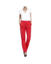 Patrizia Pepe | Pink Dress Jumpsuit With Pants Bicolor | Lyst