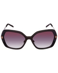 burberry trench collection round frame sunglasses