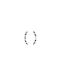 Jennifer Fisher | Metallic Curved Cylinder Earrings | Lyst