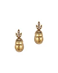 Lulu Frost - Metallic Pharaoh Stud - Lyst