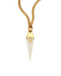 A Peace Treaty | Metallic Lemba Bone Dagger Pendant Necklace | Lyst