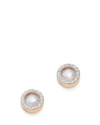 Monica Vinader | Metallic Diva Stud Earrings | Lyst