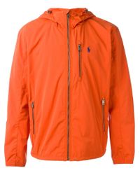 ralph lauren orange jacket