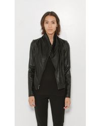 Vince | Black Scuba Jacket | Lyst
