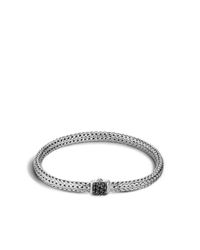 John Hardy | Black Classic Chain Extra Small Bracelet | Lyst