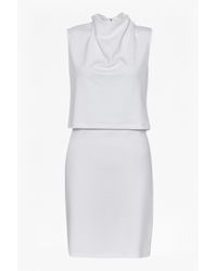 French Connection | White Polka Plains Layer Dress | Lyst