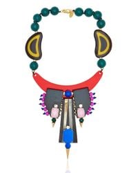 Katerina Psoma | Multicolor Multi-media Necklace | Lyst
