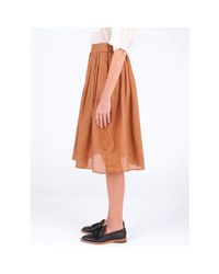 Billy Reid - Orange Gatsby Skirt - Lyst