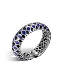 John Hardy | Blue Legends Naga Scale Cuff | Lyst