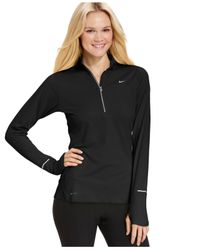womens nike half zip pullover