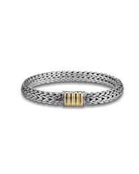 John Hardy | Metallic Medium Station Bracelet | Lyst