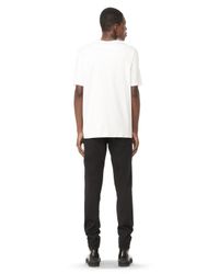 Alexander Wang | White Welded Barcode Short Sleeve Tee for Men | Lyst