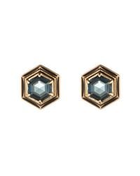 Lulu Frost | Black Nicandra Stud | Lyst