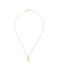 J.Crew | Metallic 14k Gold Shield Charm Necklace With 20 1/2" Chain | Lyst