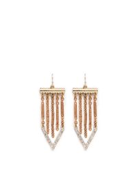 Lulu Frost | Metallic Poseidon Arrow Earrings | Lyst