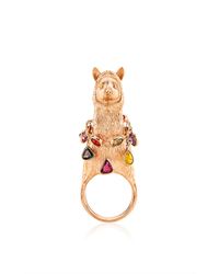 Daniela Villegas | Pink One Of A Kind Alpaca Ring | Lyst
