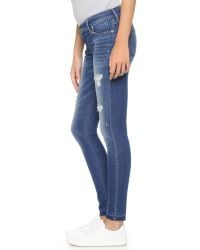 Halle mid rise skinny jeans clearance