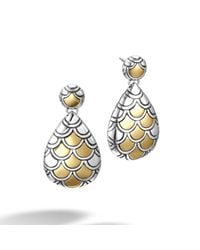 John Hardy | Metallic Naga Drop Earring | Lyst