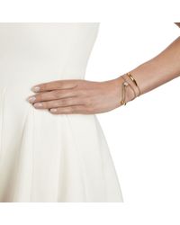 Monica Vinader | Metallic Linear Diamond Toggle Chain Bracelet | Lyst