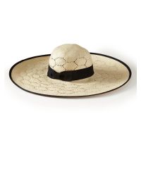 Banana Republic Brown Open-weave Sunhat