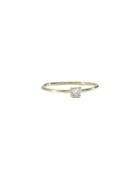 Blanca Monros Gomez | Metallic Little Pronged Solitaire Ring | Lyst