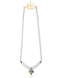 Eddie Borgo | Green Horus Necklace | Lyst