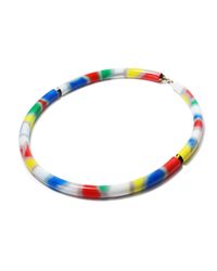 Alyssa Norton - Gray Grey Graffiti Necklace - Lyst