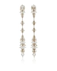 Fernando Jorge | White Diamond Opal Gold Electric Bolt Earrings | Lyst