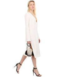 Thale Blanc Black Flutter Butterfly Perspex Clutch