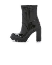 hunter wellies heels