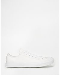 Converse All Star Leather OX 136823C - White Converse All Star Leather OX 136823C - White