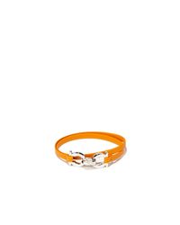 Ferragamo - Orange Double Wrap Bracelet - Lyst