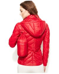 bcbg packable down jacket