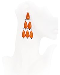 Lucia Odescalchi | Orange Appia Earrings | Lyst