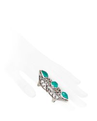 Stephen Webster | Green Crystal Haze Knuckle Ring | Lyst