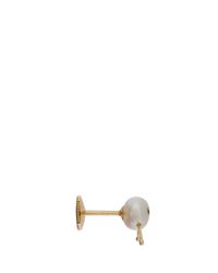 Yvonne Léon | Metallic Pearl Bee Stud Earring | Lyst