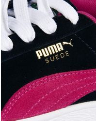 puma black pink