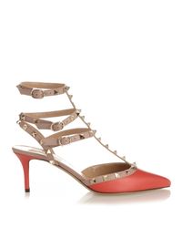 valentino low heel shoes