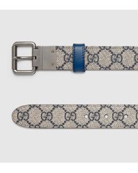 gucci supreme belt reversible