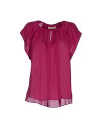 Rebecca Taylor Purple Blouse