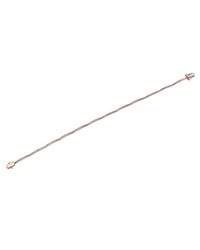 Anne Sisteron - Pink 14kt Rose Gold Diamond Link Bracelet - Lyst