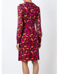 diane von furstenberg lips dress