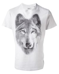 diesel t shirt wolf