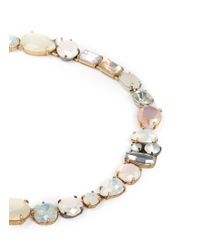 J.Crew | Multicolor Smoky Crystal Necklace | Lyst