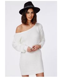 cream jumper dress