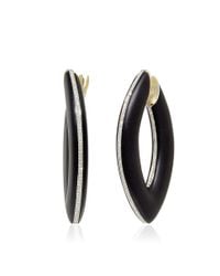 Vhernier | Black Doppio Senso Jet Diamond Earrings | Lyst