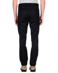 CoSTUME NATIONAL Black Casual Trouser for men