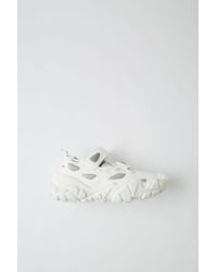 acne open velcro sneakers