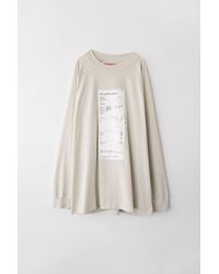 acne studios receipt t shirt