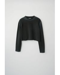 acne studios cropped hoodie